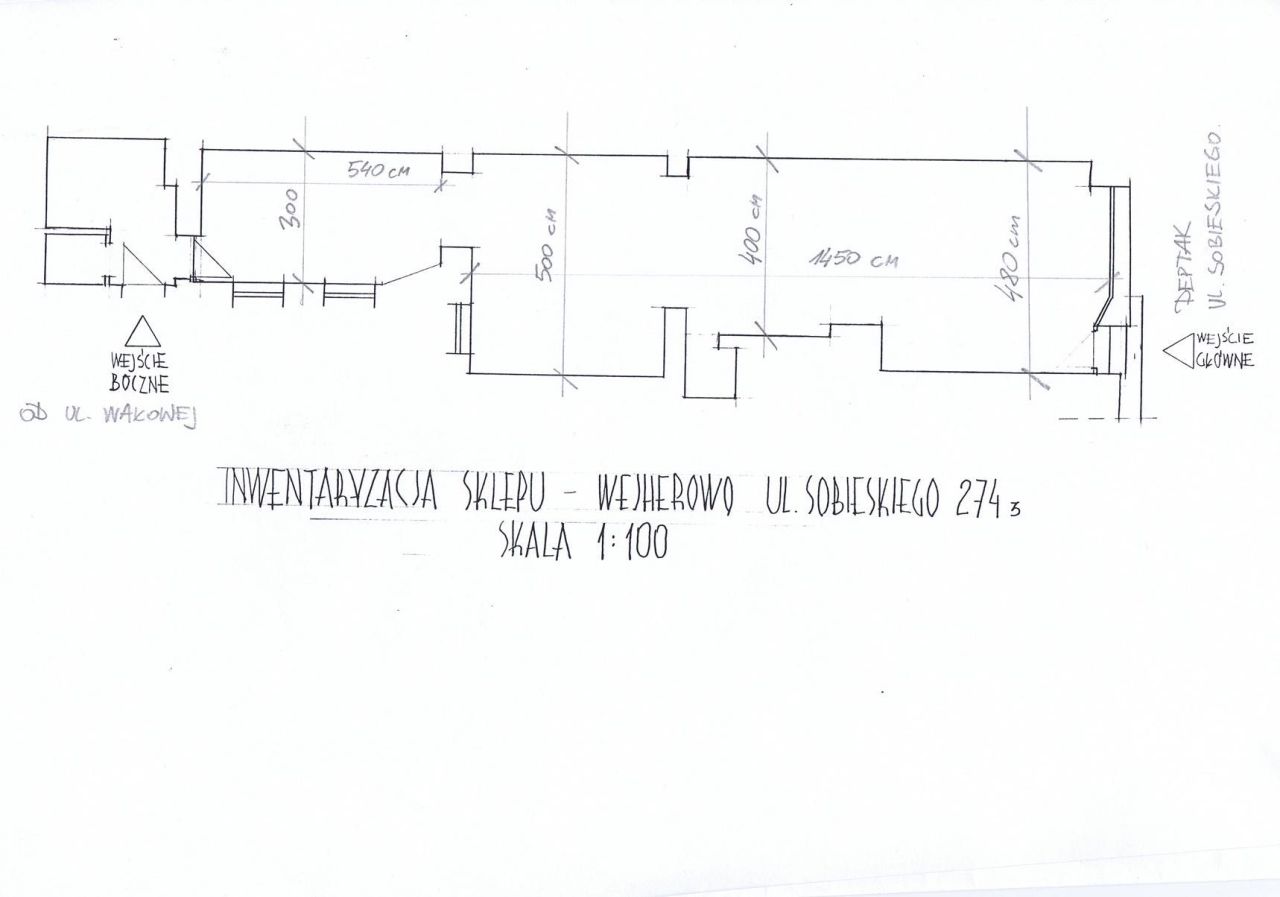 Lokal Wejherowo Centrum, ul. Jana III Sobieskiego. Zdjęcie 3
