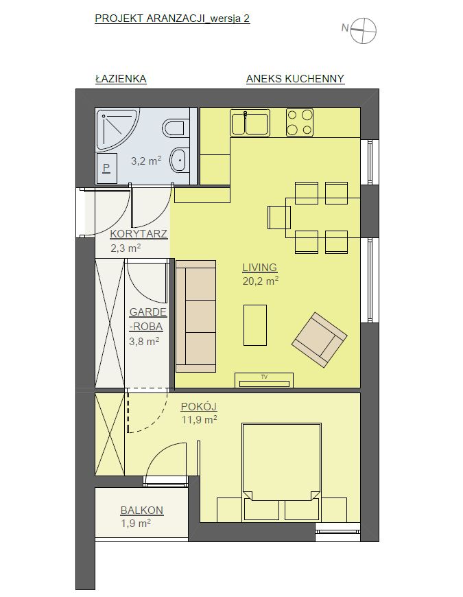 Mieszkanie 3-pokojowe Poznań Centrum, ul. Karola Libelta. Zdjęcie 15