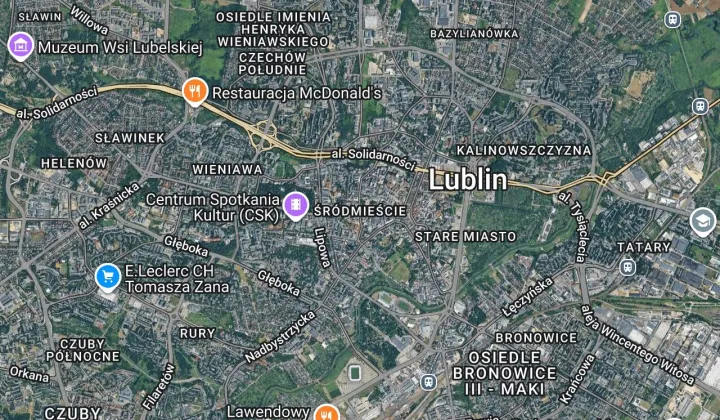 Mieszkanie 2-pokojowe Lublin Śródmieście
