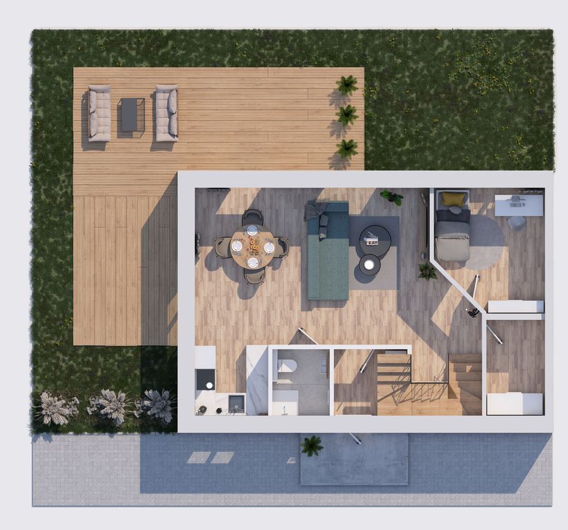 bliźniak, 5 pokoi Osielsko, ul. Jeziorańska. Zdjęcie 7