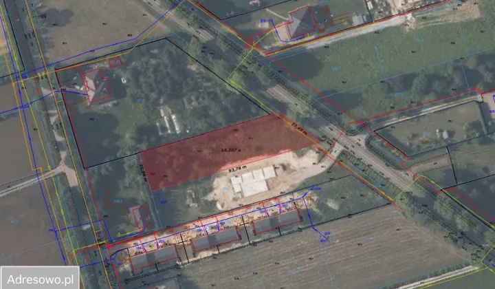 Działka budowlana Krasienin-Kolonia