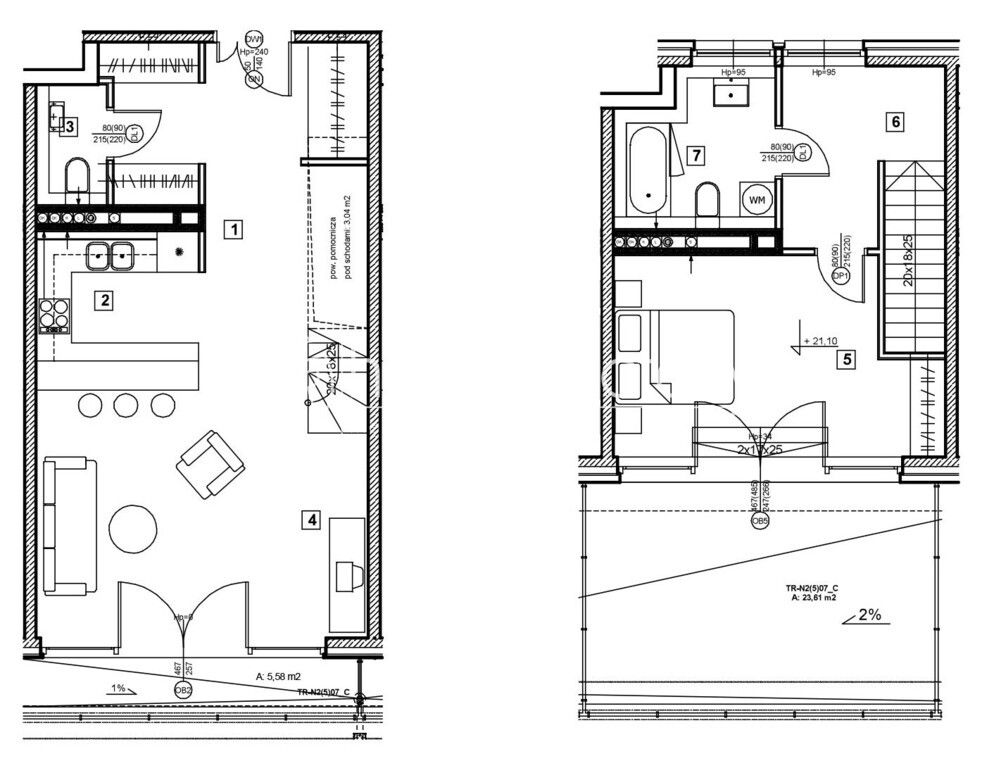 Mieszkanie 2-pokojowe Łódź Widzew, ul. ks. bp. Wincentego Tymienieckiego. Zdjęcie 9