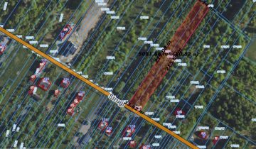 Działka budowlana Myszków Nierada, ul. Strugi