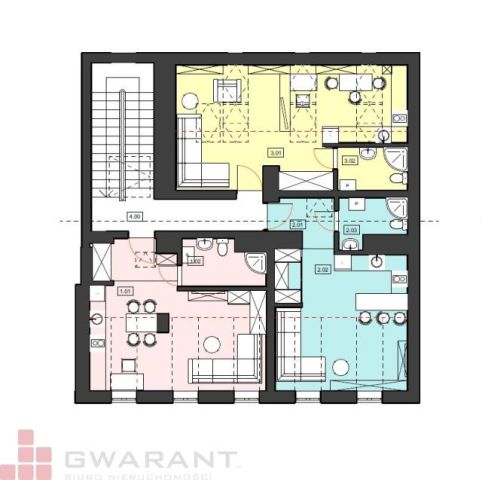 Mieszkanie 2-pokojowe Kraków Stare Miasto. Zdjęcie 11