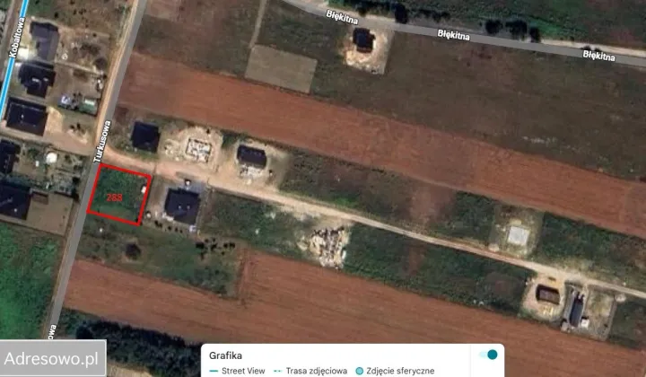 Działka budowlana Obłotne, ul. Kobaltowa