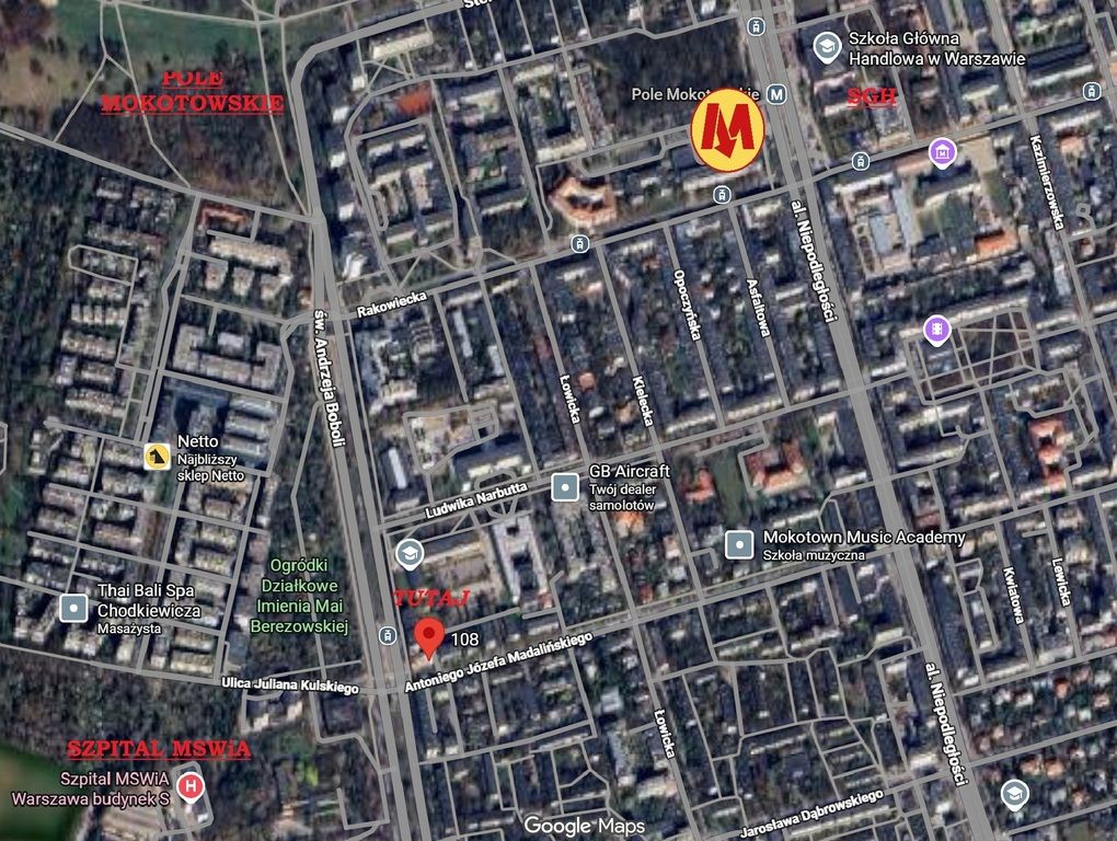 Mieszkanie 1-pokojowe Warszawa Mokotów, ul. Antoniego Józefa Madalińskiego. Zdjęcie 3