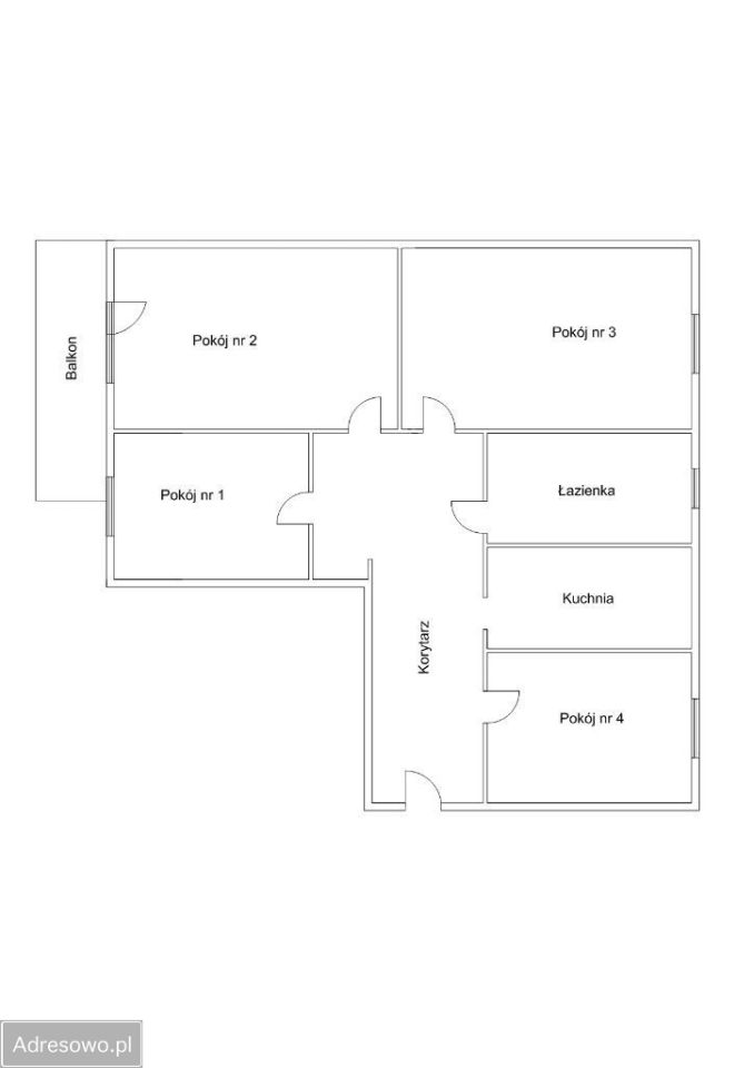Mieszkanie 4-pokojowe Poznań Stare Miasto, os. Stefana Batorego. Zdjęcie 14