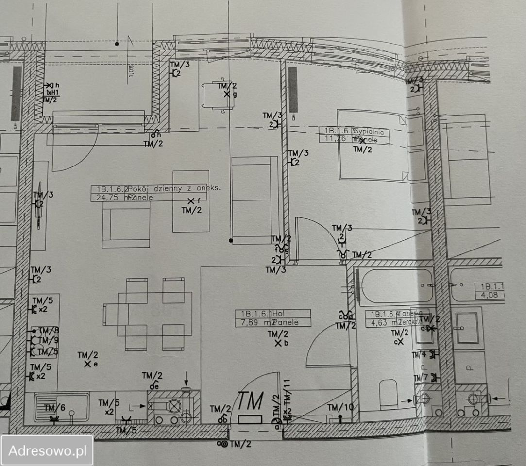 Mieszkanie 2-pokojowe Szczecin Śródmieście, ul. Leona Heyki