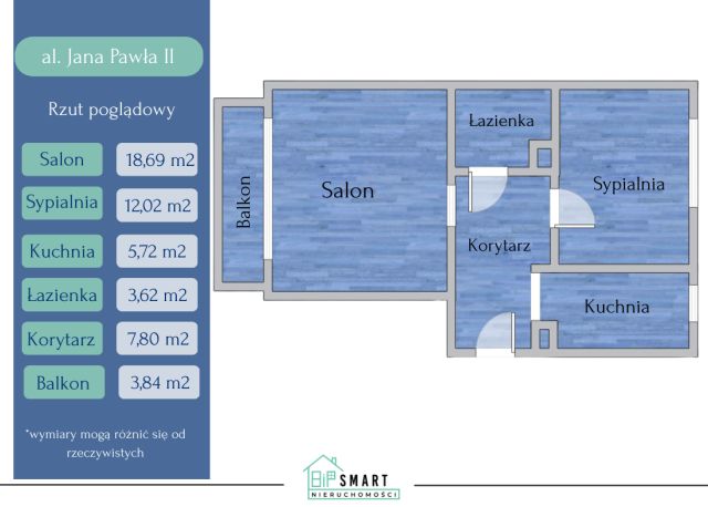 Mieszkanie 2-pokojowe Stalowa Wola, al. Jana Pawła II. Zdjęcie 9