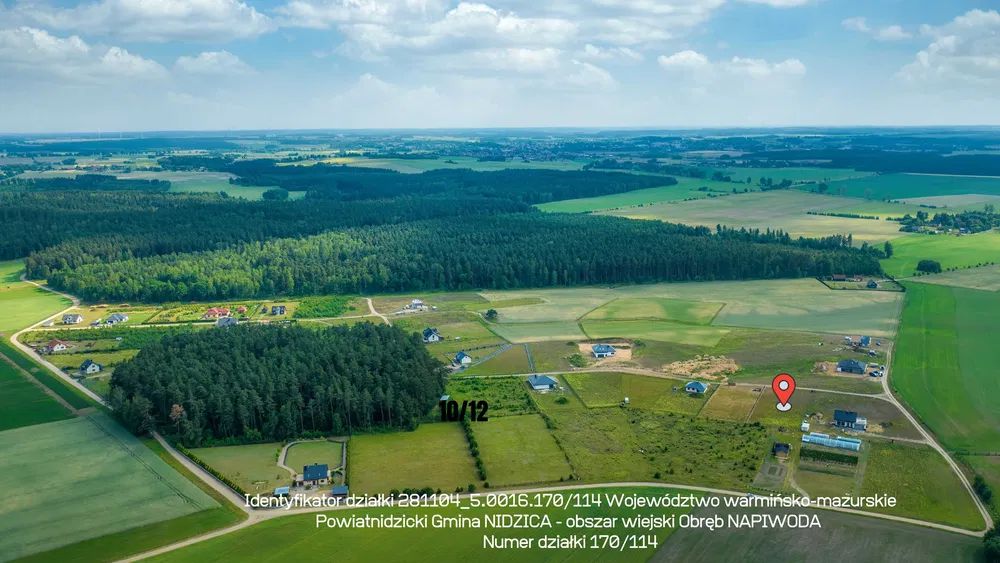Działka budowlana Napiwoda. Zdjęcie 8
