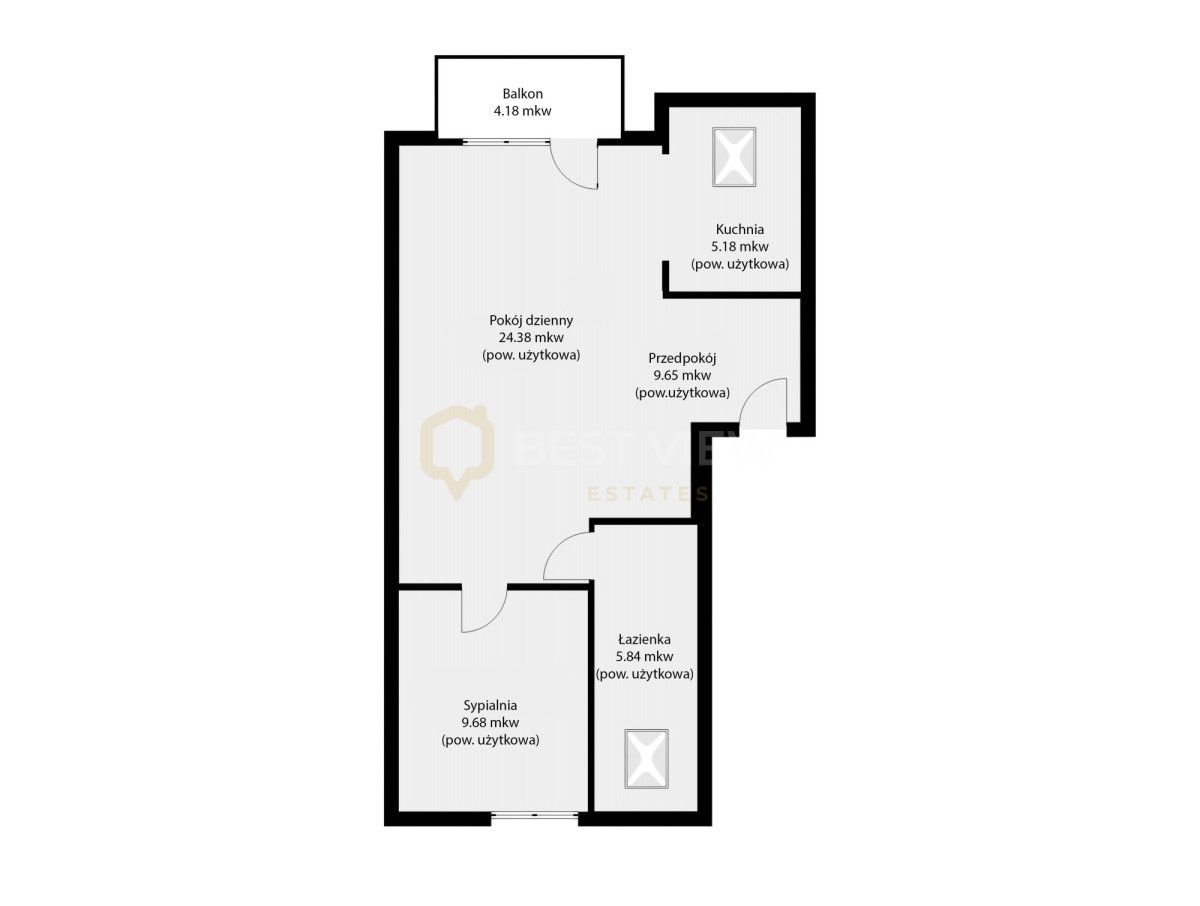 Mieszkanie 3-pokojowe Pruszków, ul. Marii Skłodowskiej-Curie. Zdjęcie 17