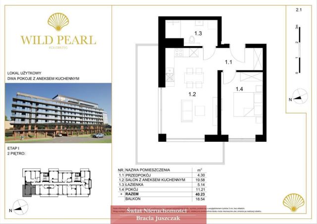 Mieszkanie 2-pokojowe Kołobrzeg. Zdjęcie 3