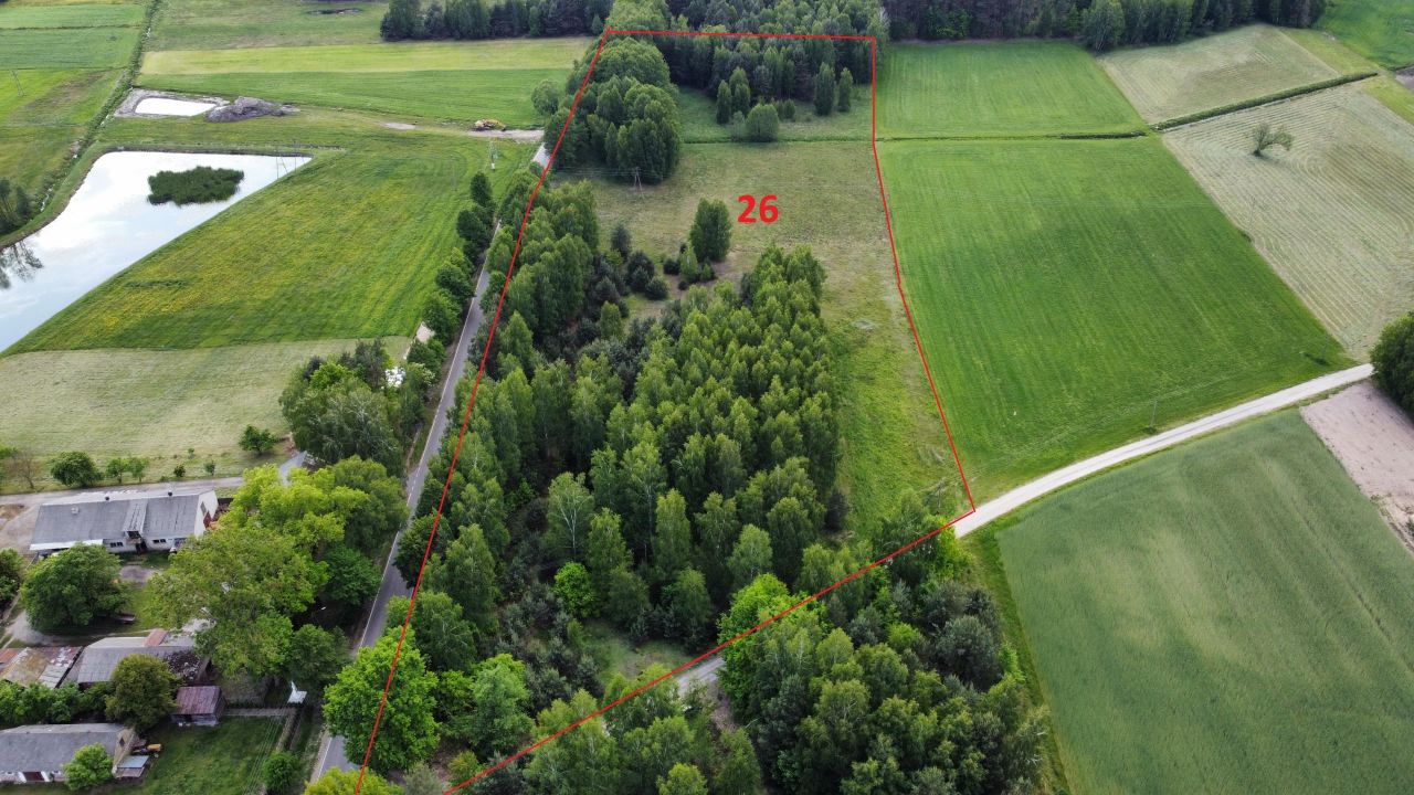 Działka rolno-budowlana Zaryte. Zdjęcie 3