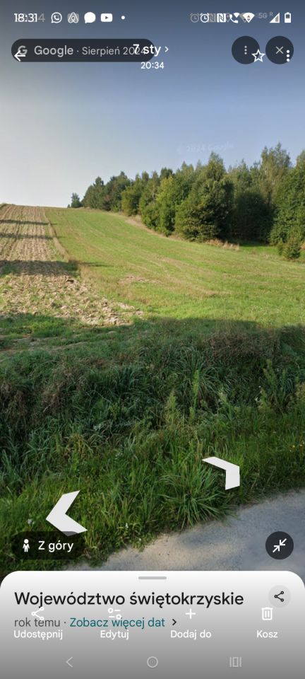 Działka rolno-budowlana Tarczek Górny. Zdjęcie 6