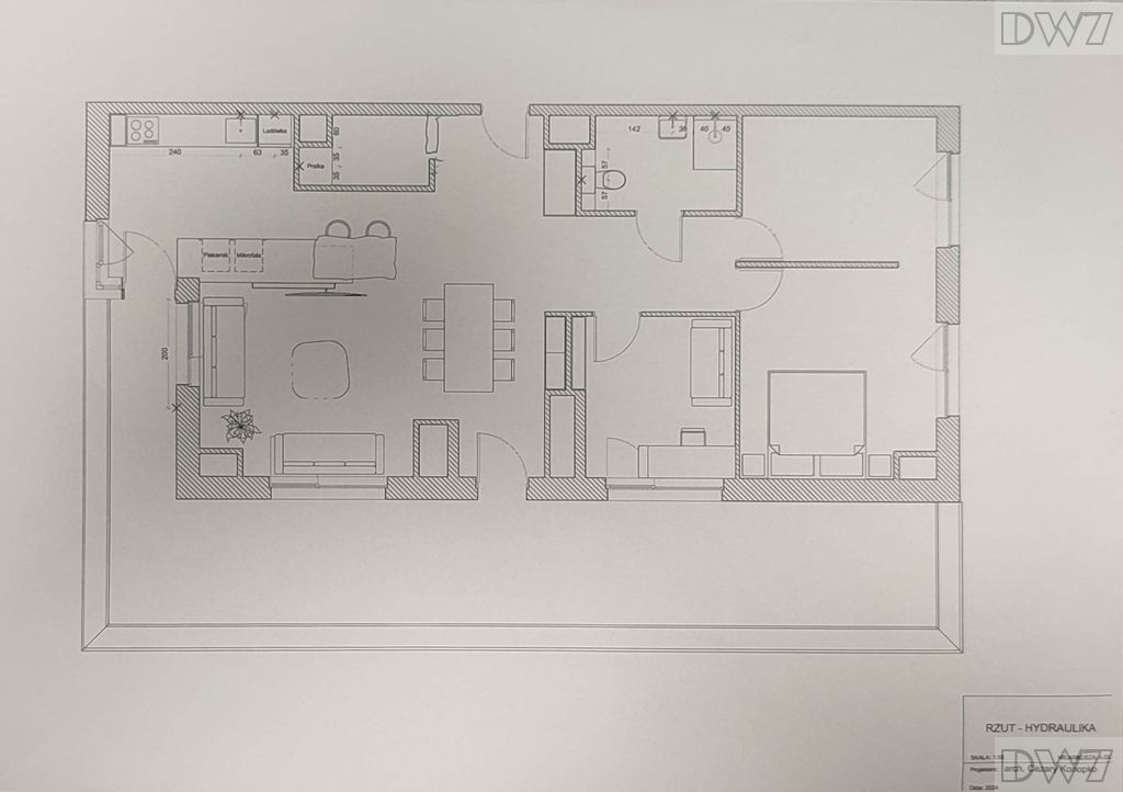 Mieszkanie 4-pokojowe Kraków Prądnik Biały, ul. Papierni Prądnickich. Zdjęcie 20