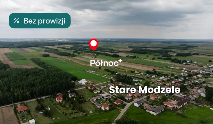 Działka budowlana Stare Modzele