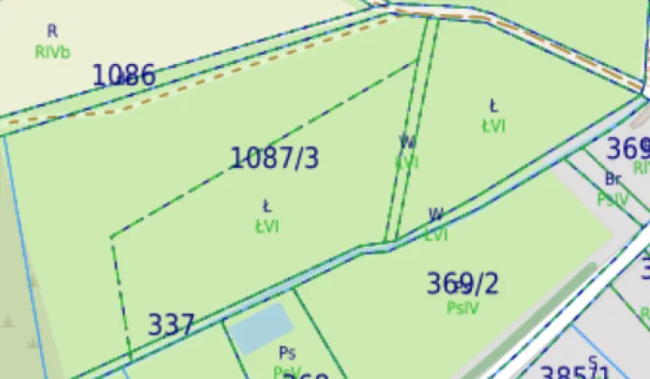 Działka budowlana Lubiąż, ul. św. Jadwigi