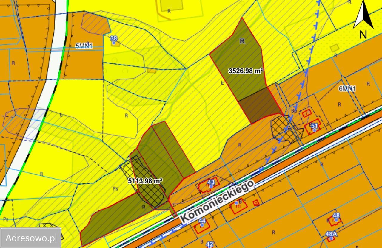 Działka rolno-budowlana Żywiec, ul. Komonieckiego. Zdjęcie 3