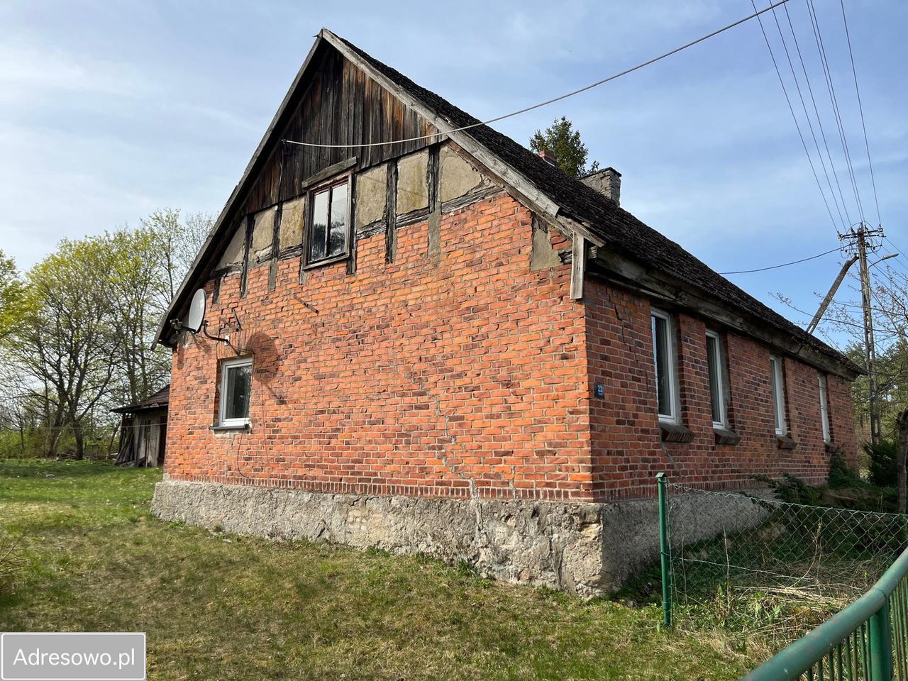 dom wolnostojący, 4 pokoje Łękinia