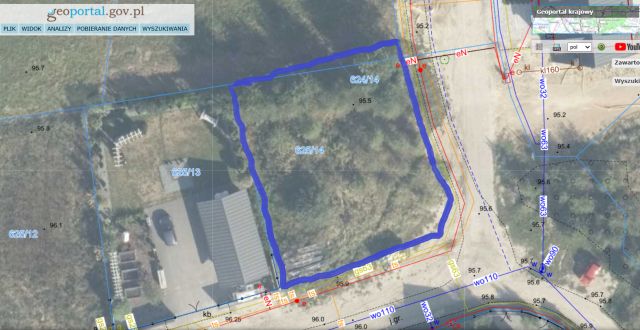 Działka budowlana Ujście, ul. Wichrowe Wzgórze. Zdjęcie 1