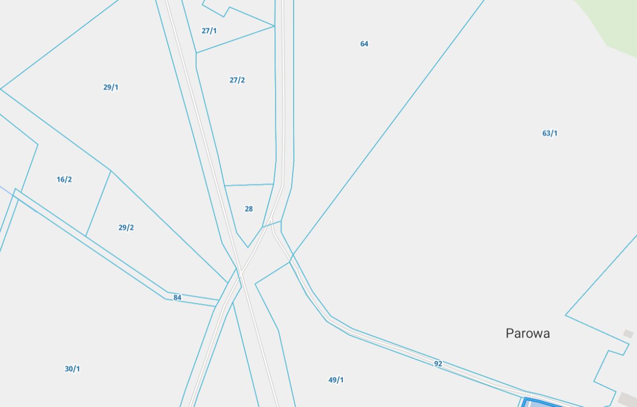 Działka budowlana Parowa. Zdjęcie 4