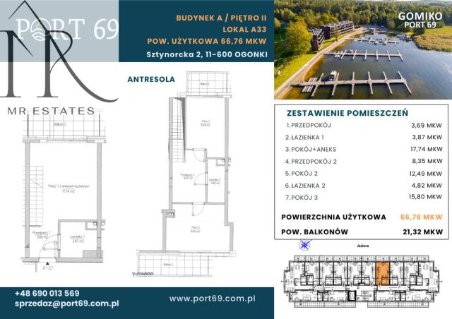 Mieszkanie 3-pokojowe Ogonki, ul. Sztynorcka. Zdjęcie 25