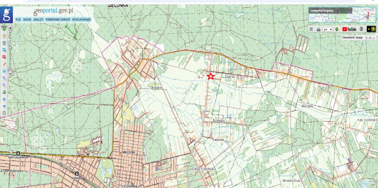 Działka budowlana Zagórze, ul. Sarnia. Zdjęcie 4