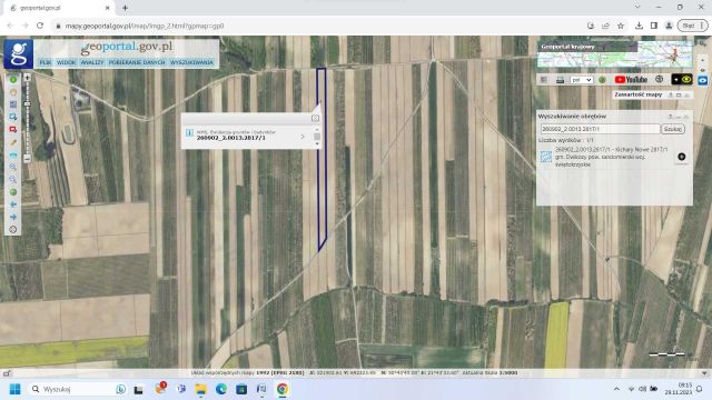 Działka rolna Nowe Kichary. Zdjęcie 1