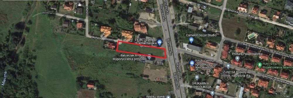 Działka budowlana Radom, ul. Warszawska. Zdjęcie 3