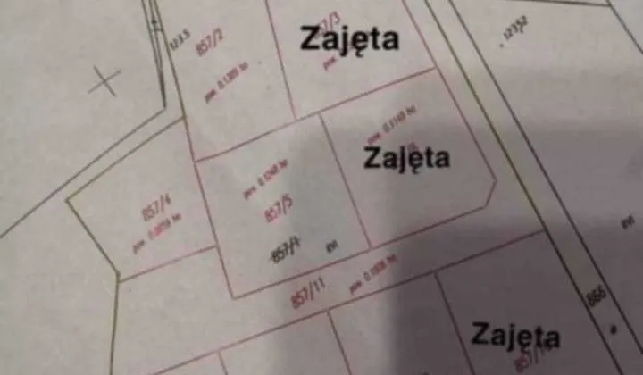 Działka budowlana Świeca