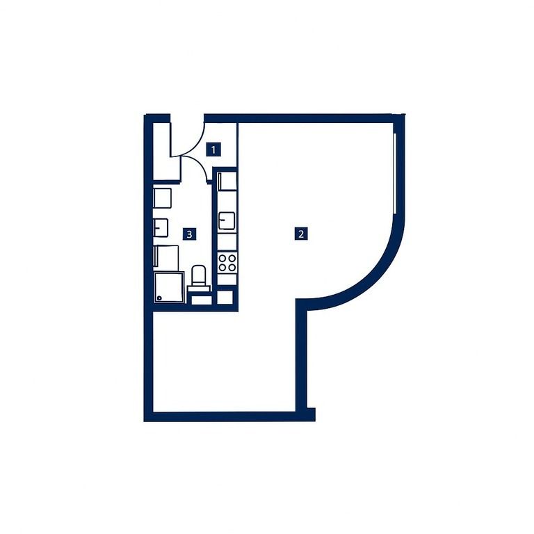 Mieszkanie 2-pokojowe Kraków, ul. Smoleńsk. Zdjęcie 14