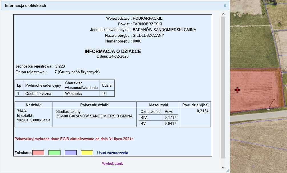 Działka budowlana Siedleszczany. Zdjęcie 4