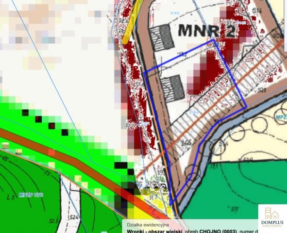 Działka budowlana Chojno-Wieś. Zdjęcie 5