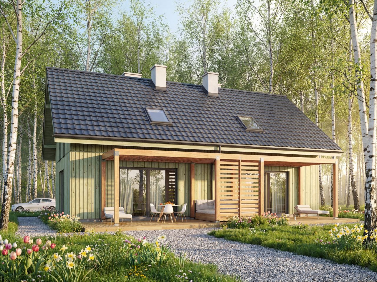 bliźniak, 3 pokoje Czerniewo. Zdjęcie 1