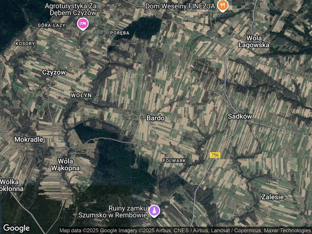 Działka rekreacyjna Bardo Bardo Górne