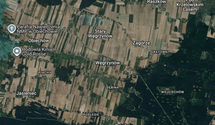 Działka budowlana Nowy Węgrzynów