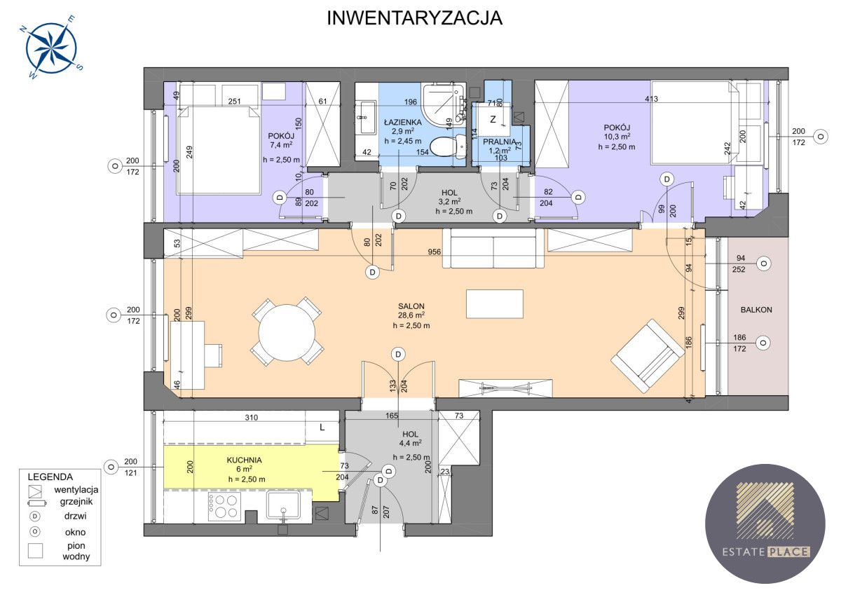 Mieszkanie 3-pokojowe Warszawa Śródmieście, al. Armii Ludowej. Zdjęcie 14