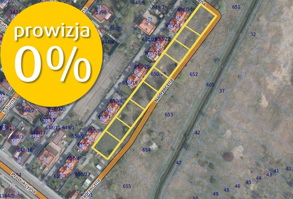 Działka Białystok, ul. Nadrzeczna. Zdjęcie 1