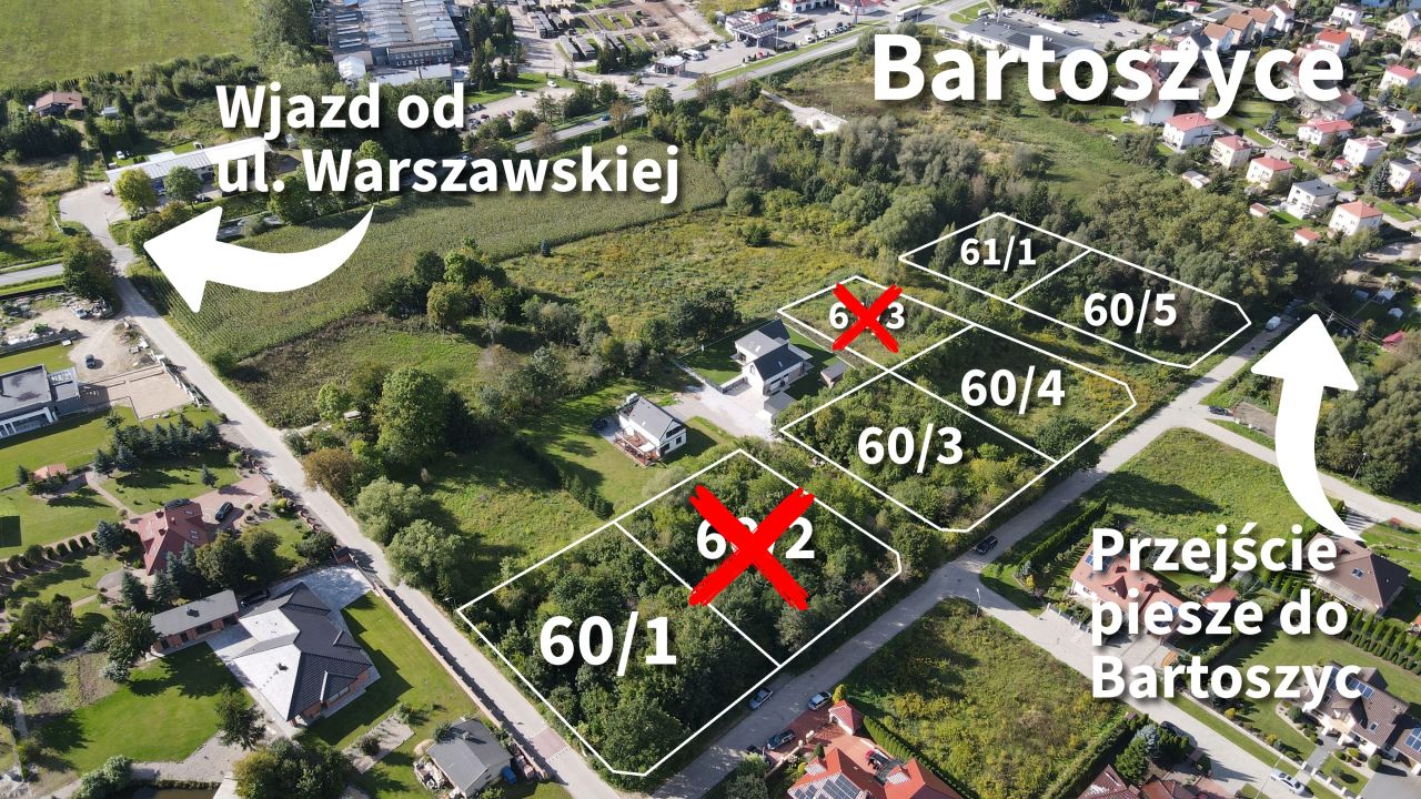 Działka budowlana Bartoszyce. Zdjęcie 3