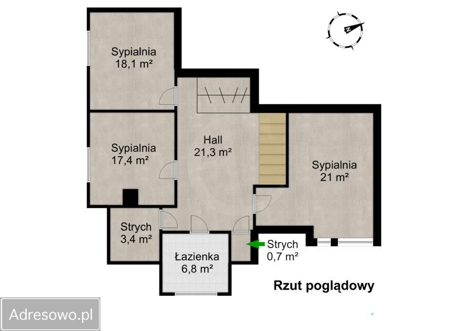 dom wolnostojący, 7 pokoi Warszawa Wawer, ul. Ogórkowa. Zdjęcie 3