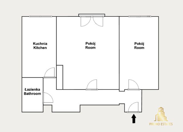 Mieszkanie 2-pokojowe Kraków Grzegórzki, al. płk. Władysława Beliny-Prażmowskiego. Zdjęcie 16