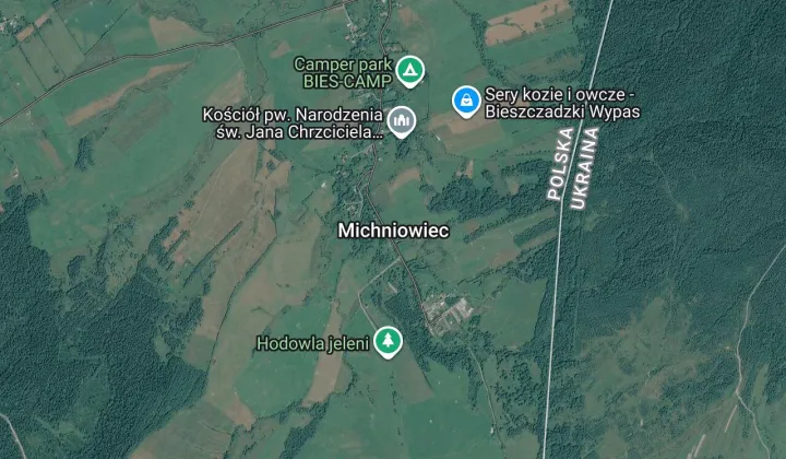 Działka rekreacyjna Michniowiec