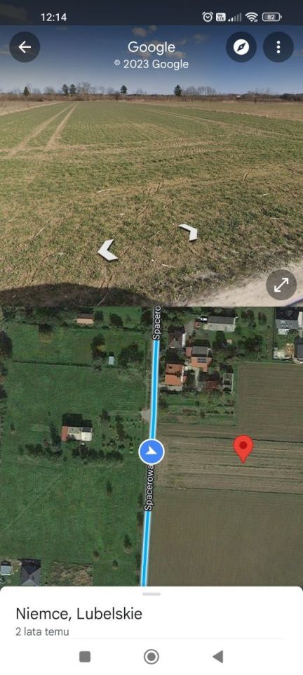 Działka budowlana Niemce, ul. Spacerowa. Zdjęcie 3