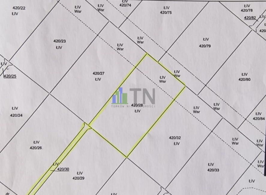 Działka budowlana Dobrzyń. Zdjęcie 2