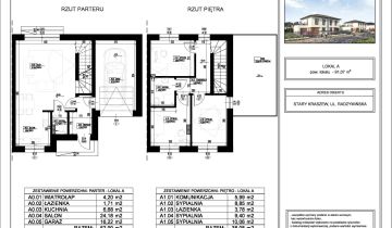 dom szeregowy, 4 pokoje Stary Kraszew, ul. Radzymińska