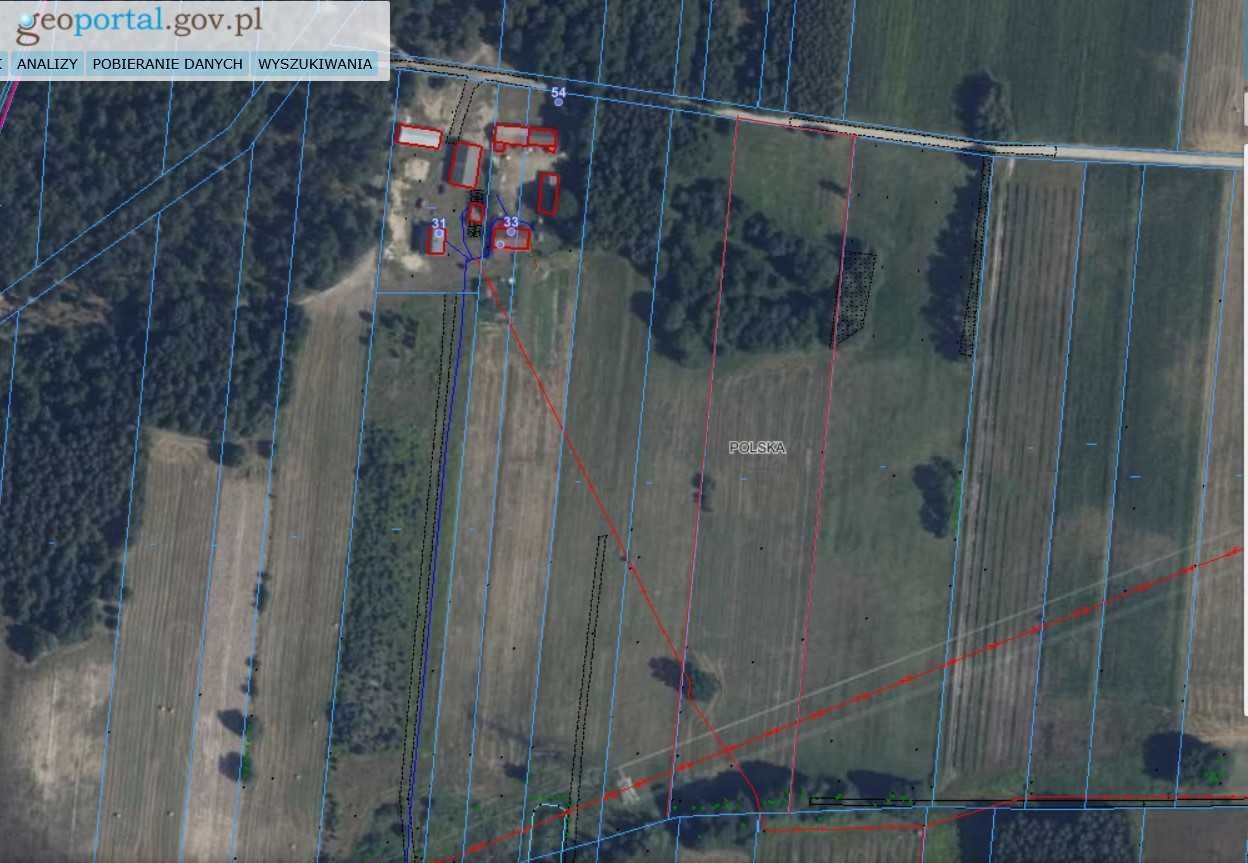 Działka rolna Olszyc-Folwark. Zdjęcie 7