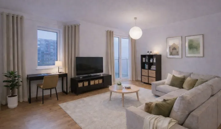 Mieszkanie 2-pokojowe Warszawa Ursynów, al. Komisji Edukacji Narodowej