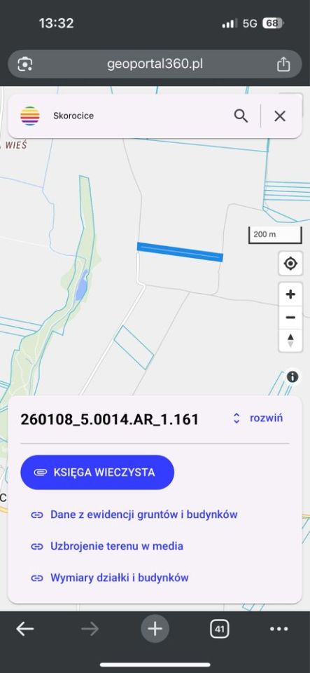 Działka rolna Skorocice. Zdjęcie 1