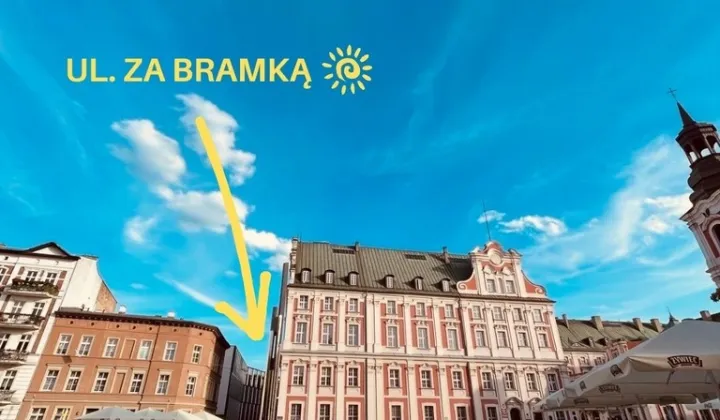 Mieszkanie 3-pokojowe Poznań Centrum, ul. Za Bramką