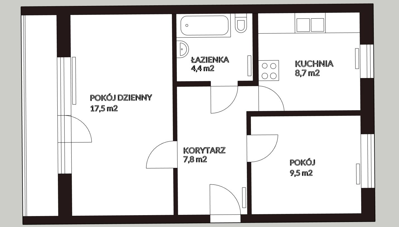 Mieszkanie 2-pokojowe Barwice, ul. Pomorska. Zdjęcie 8